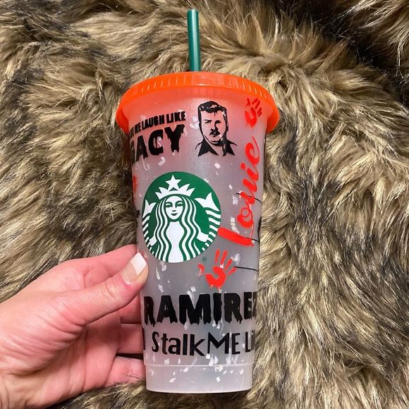 Starbucks seriously spooked tumbler